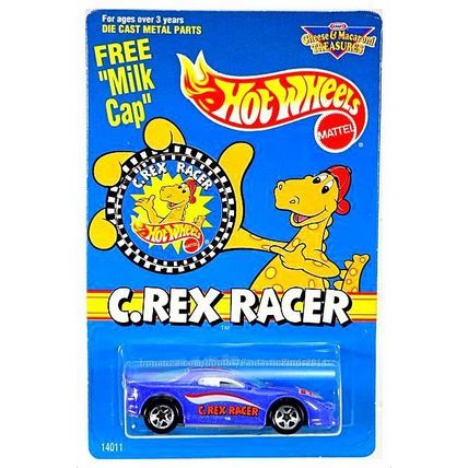 Hot Wheels - C.Rex Racer: Kraft Cheese & Macaroni Promo (1995) *Includes Pog*