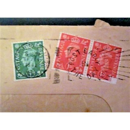 4 X KING GEORGE VI POSTALLY USED COVERS INCLUDING 2 FIRST DAY COVERS #00845