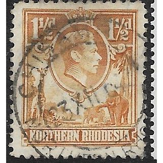 NORTHERN RHODESIA 1938 SG 30 - fine used (o)