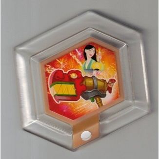 DISNEY INFINITY ' MULAN DRAGON CANNON ' POWER DISC