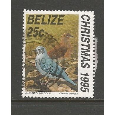 Belize 1995 Christmas 25c Bird, used. SG1194