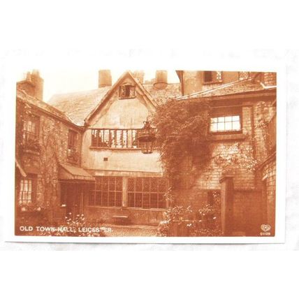 c.1980s PC Old Town Hall, Leicester, 1912