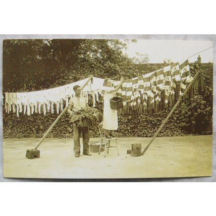 c.1980s PC Tottenham Hotspur Washing Day, 1935