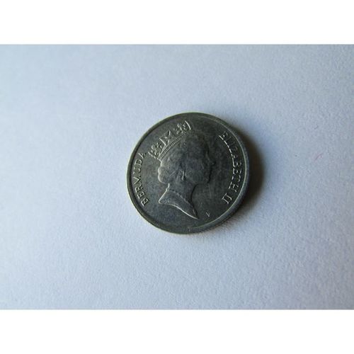 1987 QUEEN ELIZABETH II BERMUDA 10 CENTS FREE POST. AAW