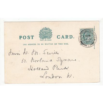 Anne Hathaway's Cottage Stratford-on-Avon Postcard 1902 Early Undivided Back