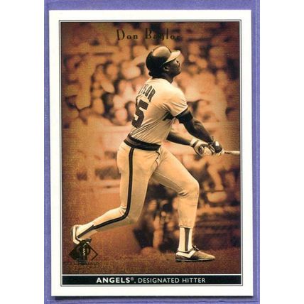 2002 SP Legendary Cuts #18 Don Baylor Angels