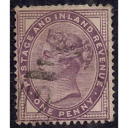 GB 1881 QV 1d Lilac used Die 2 SG 172 ( K941 )