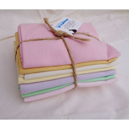 VIP Cranston Solid Color Fabric 8 FQ 18x22 Inch Cotton Sewing Quilting