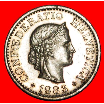 LIBERTY (1879-2022): SWITZERLAND ★ 10 RAPPEN 1983!★ LOW START★NO RESERVE!
