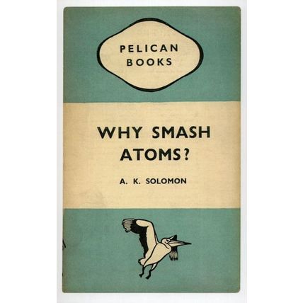 Why Smash Atoms AK Solomon 1945 Book Postcard