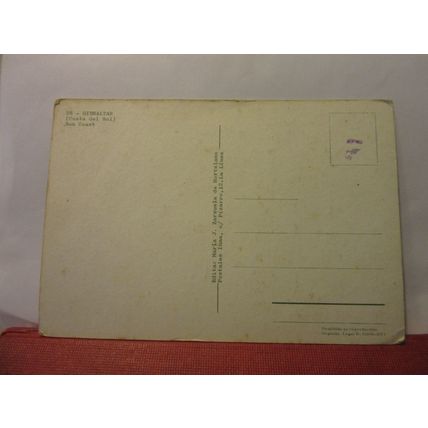 multiview, GIBRALTAR unused postcard monkeys =