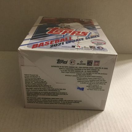 New 2021 Topps Baseball Update Series Blaster Box - 99 Cards