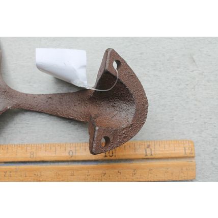 New Cast Iron Whale Fin Hook Small Towel Coat Hat Rack Nautical Seaside Decor