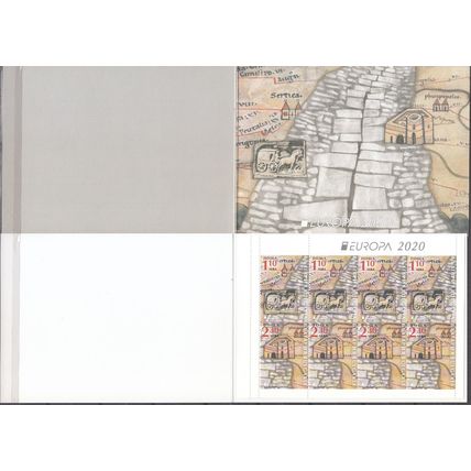Bulgaria 2020 Carnet Europa CEPT Anciennes routes postales Neuf **