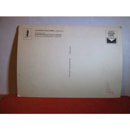 MAP, KING ARTHUR'S COUNTRY unused postcard by Lilywhite dated 1970 =