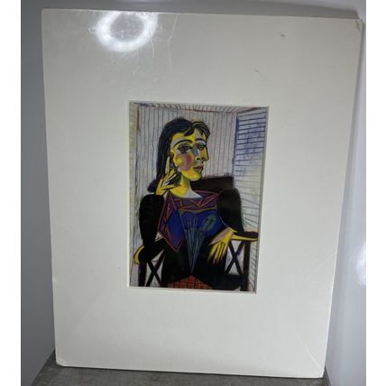 Pablo Picasso Dora Marr Portrait Vintage Print Small 2011 Collectible