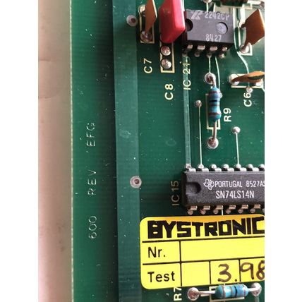 BYSTRONIC 4620401,EDV 462.0401 ED403-0-A 1520 1320 CONTROL BOARD 600 REV EFG,TC