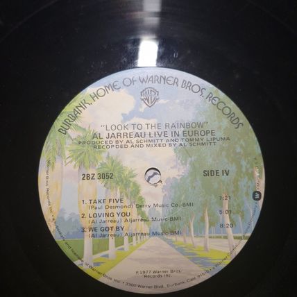 Al Jarreau – Look To The Rainbow (2BZ3052) 1977 (Double LP)