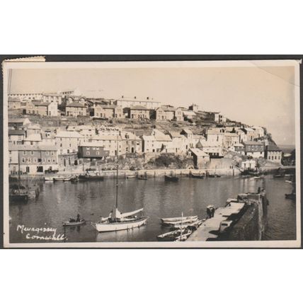 Mevagissey, Cornwall, 1950 - Furse RP Postcard