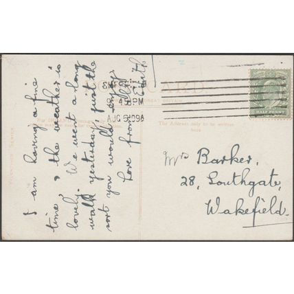 Parish Church, Sheffield, Yorkshire, 1909 - Valentine's Postcard