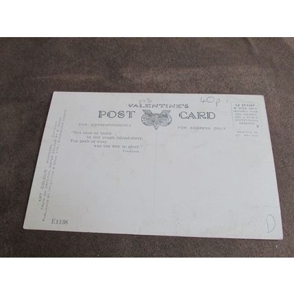 Valentines Postcard, Abbotsford Roxburghshire - Artist R. Eadie / E1138