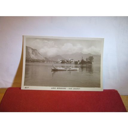 ISOLA PESCATORI, LAGO MAGGIORE, ITALY unused vintage postcard =