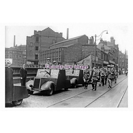 pu1791 - Sheffield - Light Recon Cars of Home Guard, Blonk St.c1940 - print 6x4