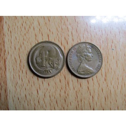 Australia 1980 1 Cent Coin