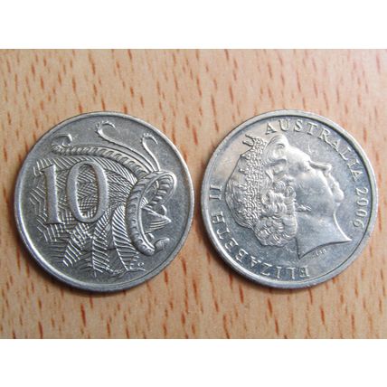Australia 2006 10 Cents Coin