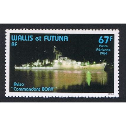 Wallis and Futuna Frigate 'Commandant Bory' 1984 MNH SG#437 Sc#C129