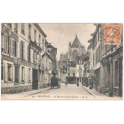 60 - Beauvais - la rue de la manufacture