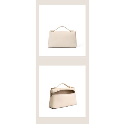 Women Genuine Leather Crossbody Bags Women's Tote Shoulder Bag White