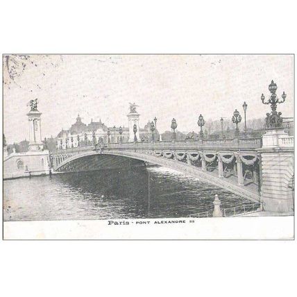 75 - Paris - pont Alexandre III