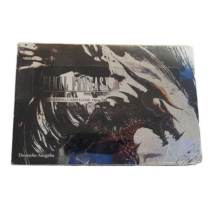 Final Fantasy TCG Opus VIII. Sealed Booster Box 36 Packs Sealed German Edition