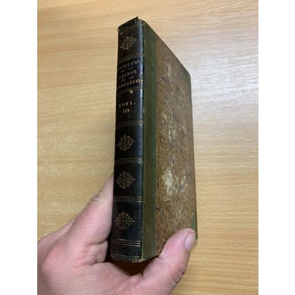 RARE* 1798 HISTOIRE DE LA RIVALITE FRANCE & ANGLETERRE VOL 3 ANTIQUE BOOK (P3)