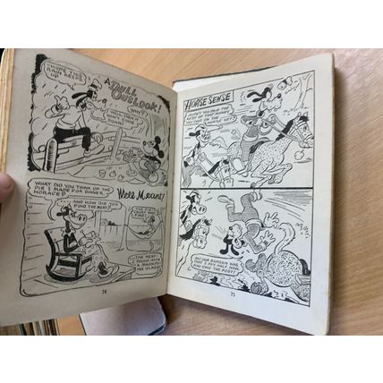 1946 WALT DISNEY "MICKEY MOUSE ANNUAL" ILLUSTRATED HARDBACK BOOK (P4)