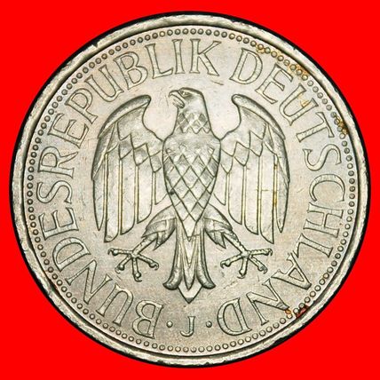 Ⰶ NOT COMMUNIST (1950-2001): GERMANY ★1 MARK 1990J III+D+r2★LOW START★NO RESERVE