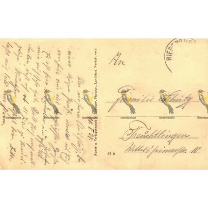 Riedenburg i Altmuhltal, Germany, Postcard, 1927