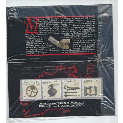 Australia MNH Stamps 1988 Coastal Shipwrecks