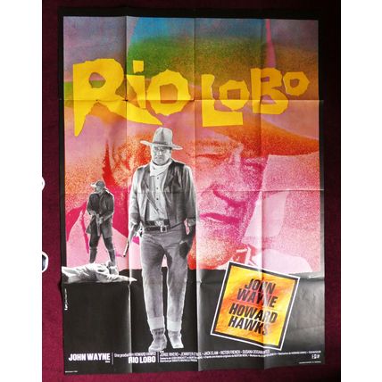 RIO LOBO (1970) Vintage French Grande***John Wayne***