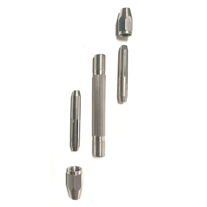 Pin Vice with Reversible Collets - Model Making Jewlery Tool.