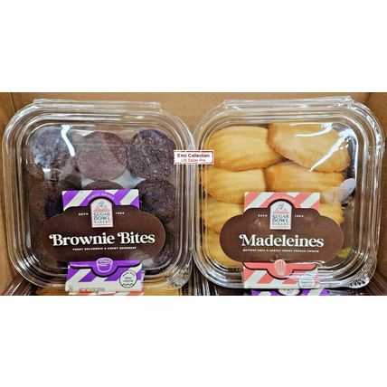 Sugar Bowl Bakery Madeleines & Brownie Bites (2 Containers)