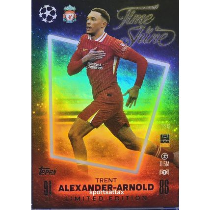 MATCH ATTAX 24/25 TRENT ALEXANDER ARNOLD LIMITED EDITION 2024/25