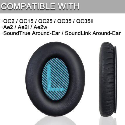 Ear Pads for Bose Quiet Comfort 35 Soft Protein Leather Replacement Earpads Ear