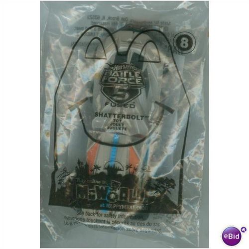 2011 McDonalds Hot Wheels #8 Shatterbolt Mint in Package
