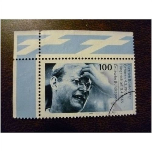 Germany 1995 Dietrich Bonhoeffer fine used stamp SG2628 theologian