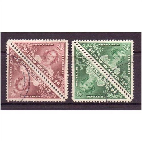 New Zealand health stamps sg636 fu pairs