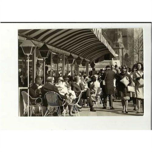Germany BERLIN Cafe Kranzler Postcard by Landesbildstelle