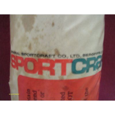 Vintage Made in USA Sportcraft Tourney Badminton Shuttlecocks in Cardboard Tube