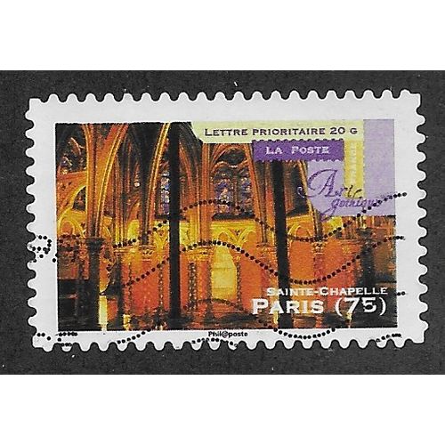 FRA 2011 (58c) 'GOTHIC ART - PARIS 75' FINE USED (EBID57-583)